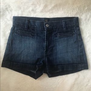 7 For all Mankind Jean Shorts